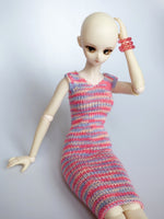 Knitted Dress for Thirdscale Dolls like BJD, Smart Doll, Dollfie Dream