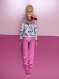 5-in-1 Clothes Pattern Set for Sixthscale Fashion Dolls Like Barbie
