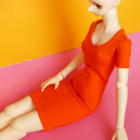 Mini Dress for Thirdscale Dolls like BJD, Smart Doll, Dollfie Dream