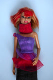 Hat and Scarf Sets for Sixthscale Fashion Dolls Like Barbie