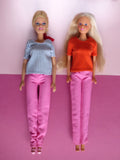 5-in-1 Clothes Pattern Set for Sixthscale Fashion Dolls Like Barbie