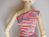 Knitted Dress for Thirdscale Dolls like BJD, Smart Doll, Dollfie Dream