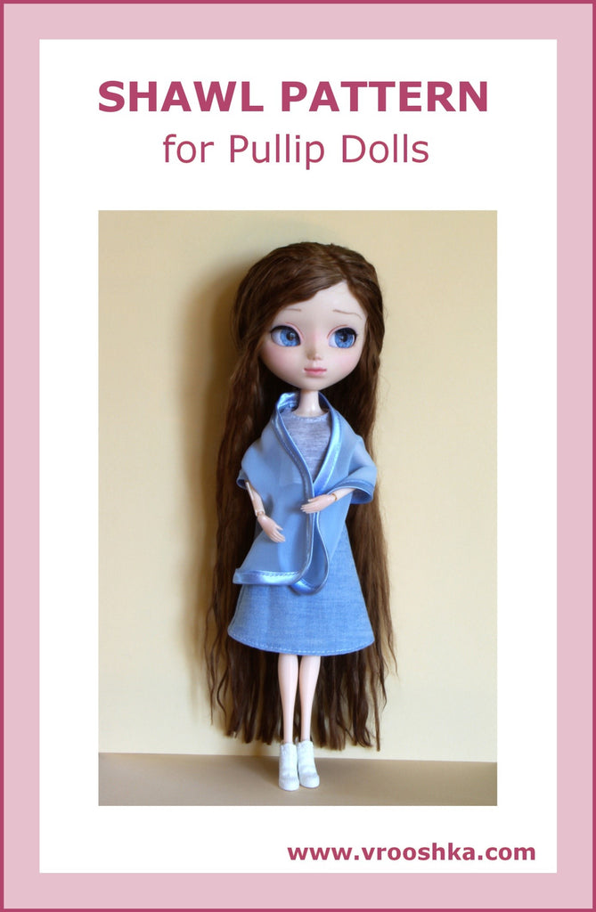 Pullip Pattern Shawl Pattern for Pullip-Type Dolls – Vrooshka