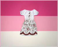 Gathered Sleeve Mini Dress Pattern for Pullip-Type Dolls